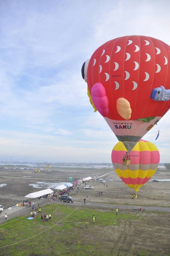 宮城県亘理町の沿岸部で熱気球フェスティバルを開催！